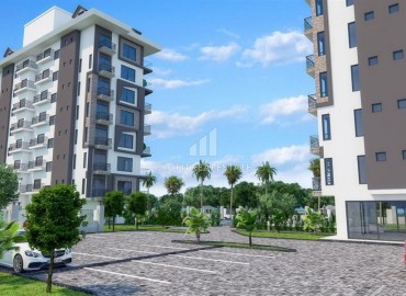 Недорогие квартиры на начальном этапе строительства, всего в 200 метрах от моря, Демирташ, Аланья, 45-127 м2 ID-5483 фото-6