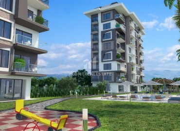Недорогие квартиры на начальном этапе строительства, всего в 200 метрах от моря, Демирташ, Аланья, 45-127 м2 ID-5483 фото-8