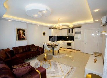 Two-room apartment, with a large total area, equipped with furniture and appliances, Kestel, Alanya, 70 m2 ID-5494 фото-2
