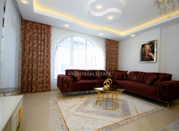 Two-room apartment, with a large total area, equipped with furniture and appliances, Kestel, Alanya, 70 m2 ID-5494 фото-3