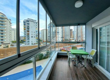 Элегантные двухкомнатные апартаменты, укомплектованные мебелью и техникой, в 200 метрах от центра Махмутлара, Аланья, 80 м2 ID-5505 фото-14