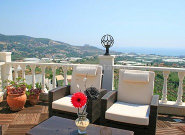 Magnificent villa with private pool and furniture in Alanya, Turkey ID-0326 фото-22