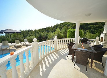 Large two-storey villa, with a private pool and magnificent panoramic views, Bektas, Alanya, 240 m2 ID-5509 фото-14