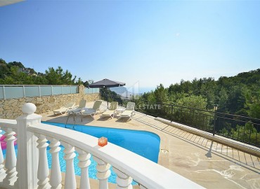 Large two-storey villa, with a private pool and magnificent panoramic views, Bektas, Alanya, 240 m2 ID-5509 фото-16
