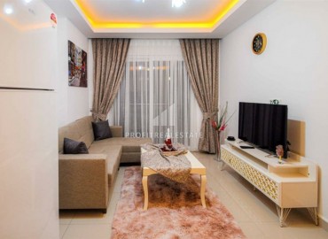 Меблированная однокомнатная квартира, в благоустроенной резиденции Махмутлара, Аланья, 40 м2 ID-5511 фото-5