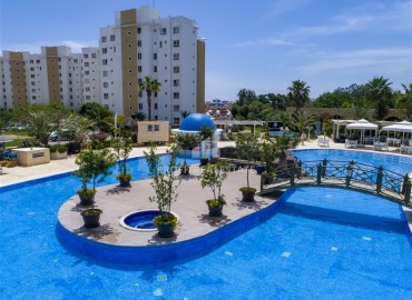 Studio apartments with a large gross floor area in a grand residential complex. North Cyprus properties, 52 m2 ID-5520 фото-4