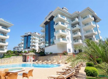 Two-room apartment, equipped with furniture and appliances, in a luxurious residence in Oba, Alanya, 65 m2 ID-5539 фото-13