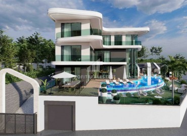 Luxurious three-storey villa with its own infinity pool and the opportunity to obtain Turkish citizenship on favorable terms, Kargicak, Alanya, 445 m2 ID-5555 фото-4
