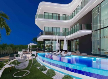 Luxurious three-storey villa with its own infinity pool and the opportunity to obtain Turkish citizenship on favorable terms, Kargicak, Alanya, 445 m2 ID-5555 фото-5