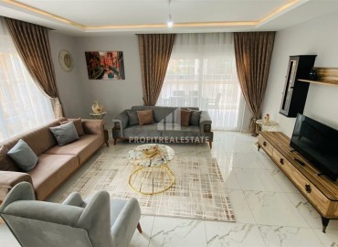 Стильные трехкомнатные апартаменты, с профессиональным дизайном и большой террасой, Махмутлар, Аланья, 135 м2 ID-5557 фото-3