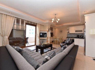 Elegant three-room apartment with sea views, Mahmutlar, Alanya, 110 m2 ID-5559 фото-1