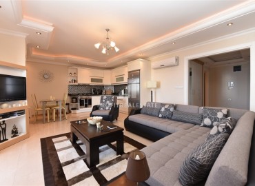 Elegant three-room apartment with sea views, Mahmutlar, Alanya, 110 m2 ID-5559 фото-2