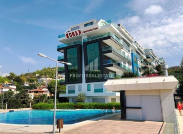 Excellent three-room apartment, equipped with furniture and appliances, in a luxury residence Kargicak, Alanya, 100 m2 ID-5283 фото-1