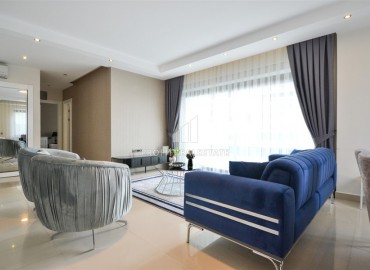 Отличная трехкомнатная квартира, укомплектованная мебелью и техникой, в резиденции класса «люкс» Каргыджак, Аланья, 100 м2 ID-5283 фото-3