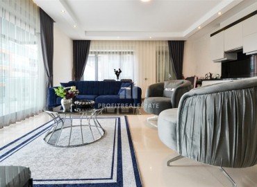 Отличная трехкомнатная квартира, укомплектованная мебелью и техникой, в резиденции класса «люкс» Каргыджак, Аланья, 100 м2 ID-5283 фото-5