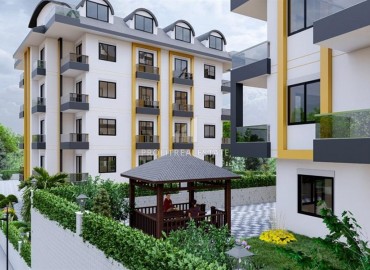 Four-room apartment, with a separate kitchen, in a residential complex under construction, Oba, Alanya, 150 m2 ID-5563 фото-3