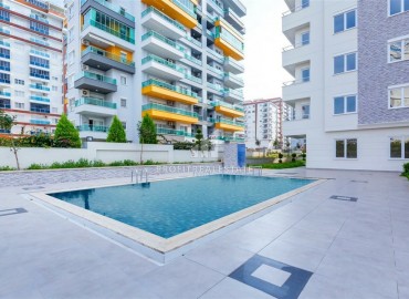 Новые апартаменты, планировки 1+1, в жилом комплексе с двумя бассейнами, Махмутлар, Аланья, 60 м ID-5565 фото-8