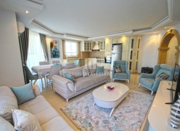 Трехкомнатные апартаменты, с мебелью и техникой, в 50 метрах от моря, Махмутлар, Аланья ID-5072 фото-1