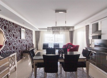 Роскошные трехкомнатные апартаменты, готовые к заселению, в жилом комплексе с богатой инфраструктурой, Каргыджак, Аланья, 105 м2 ID-5602 фото-5