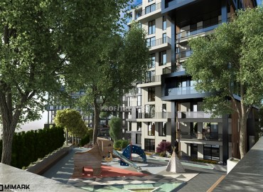 Новые квартиры в современном жилом комплексе, в 500 метрах от центра района Каитхане, Стамбул, 126-249 м2 ID-5604 фото-4