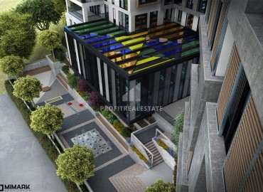 Новые квартиры в современном жилом комплексе, в 500 метрах от центра района Каитхане, Стамбул, 126-249 м2 ID-5604 фото-7