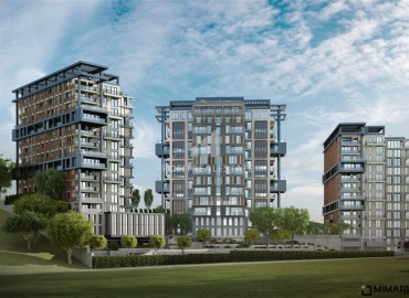 Новые квартиры в современном жилом комплексе, в 500 метрах от центра района Каитхане, Стамбул, 126-249 м2 ID-5604 фото-8