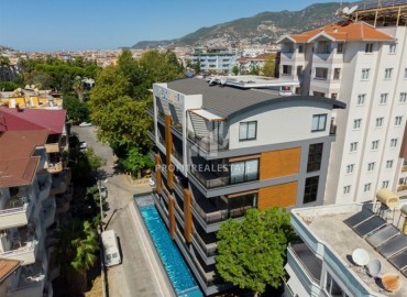 Двухкомнатная квартира в новой благоустроенной резиденции, всего в 250 метрах от моря, Аланья, центр, 53 м2 ID-5609 фото-2
