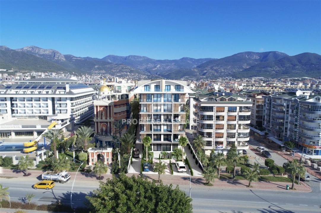 New investment project on the first line, Oba, Alanya, 47-162 m2 ID-5285 фото-2