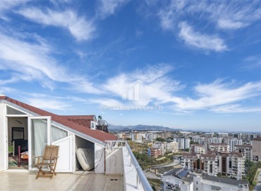Двухуровневая квартира, с тремя спальнями и панорамными видами на город, Авсаллар, Аланья, 180 м2 ID-5644 фото-12