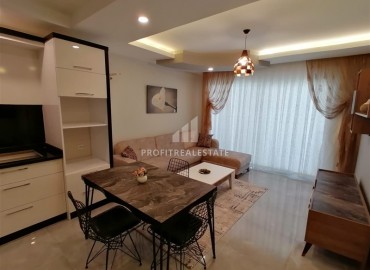 Уютные двухкомнатные апартаменты, укомплектованные мебелью, в 300 метрах от центра Махмутлара, Аланья, 68 м2 ID-5651 фото-2
