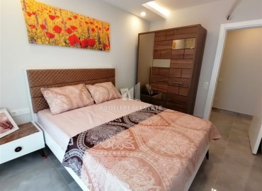 Уютные двухкомнатные апартаменты, укомплектованные мебелью, в 300 метрах от центра Махмутлара, Аланья, 68 м2 ID-5651 фото-9