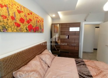 Уютные двухкомнатные апартаменты, укомплектованные мебелью, в 300 метрах от центра Махмутлара, Аланья, 68 м2 ID-5651 фото-10