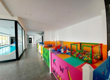 Двухуровневая квартира, планировки 2+1, укомплектованная мебелью и техникой, в новой резиденции Махмутлара, Аланья, 110 м2 ID-5652 фото-32