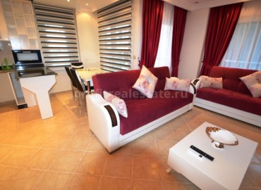 Furnished apartment on the first coastline in Mahmutlar, Alanya, Turkey ID-0346 фото-9
