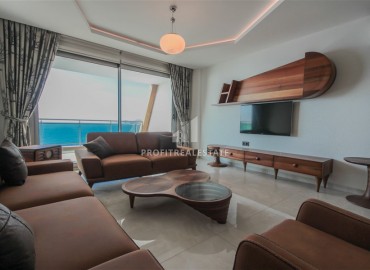 Трехкомнатная квартира, укомплектованная стильной мебелью, на первой береговой линии, Каргыджак, Аланья, 125 м2 ID-5696 фото-5