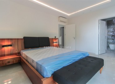Трехкомнатная квартира, укомплектованная стильной мебелью, на первой береговой линии, Каргыджак, Аланья, 125 м2 ID-5696 фото-12
