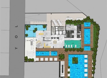 Двухкомнатные апартаменты на завершающем этапе строительства, Махмутлар, Аланья, 70 м2 ID-5705 фото-11