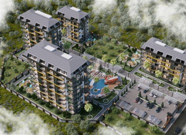 Новый инвестиционный проект  в районе Авсаллар,Алания. Квартиры с беспроцентной рассрочкой ID-5732 фото-1