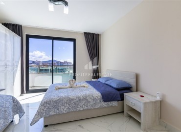 Двухкомнатные апартаменты с красивым интерьером и видом на море, Махмутлар, Аланья, 76 м2 ID-5759 фото-5
