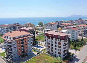 Просторные двухкомнатные апартаменты, всего в 200 метрах от моря, Кестель, Аланья, 65 м2 ID-5873 фото-1
