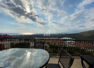 Просторная двухэтажная вилла, готовая к заселению, с великолепными панорамными пейзажами, Каргыджак, Аланья, 200 м2 ID-5879 фото-11