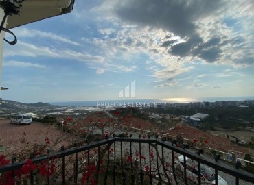 Просторная двухэтажная вилла, готовая к заселению, с великолепными панорамными пейзажами, Каргыджак, Аланья, 200 м2 ID-5879 фото-12