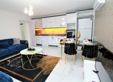 Отличная трехкомнатная квартира, с дизайнерским интерьером, в новом жилом комплексе Махмутлара, Аланья, 105 м2 ID-5883 фото-5