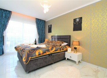 Отличная трехкомнатная квартира, с дизайнерским интерьером, в новом жилом комплексе Махмутлара, Аланья, 105 м2 ID-5883 фото-12