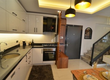 Stylish two bedroom duplex, ready to move in, just 200 meters from the sea, Alanya, center ID-5967 фото-10