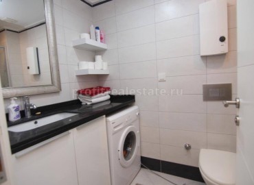 Furnished apartment with two bedrooms in the center of the European district of Oba, Turkey ID-0380 фото-14