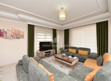 Spacious two-bedroom apartment, with furniture and appliances, 200 meters from the center of Mahmutlar, 135 m2 ID-5974 фото-4