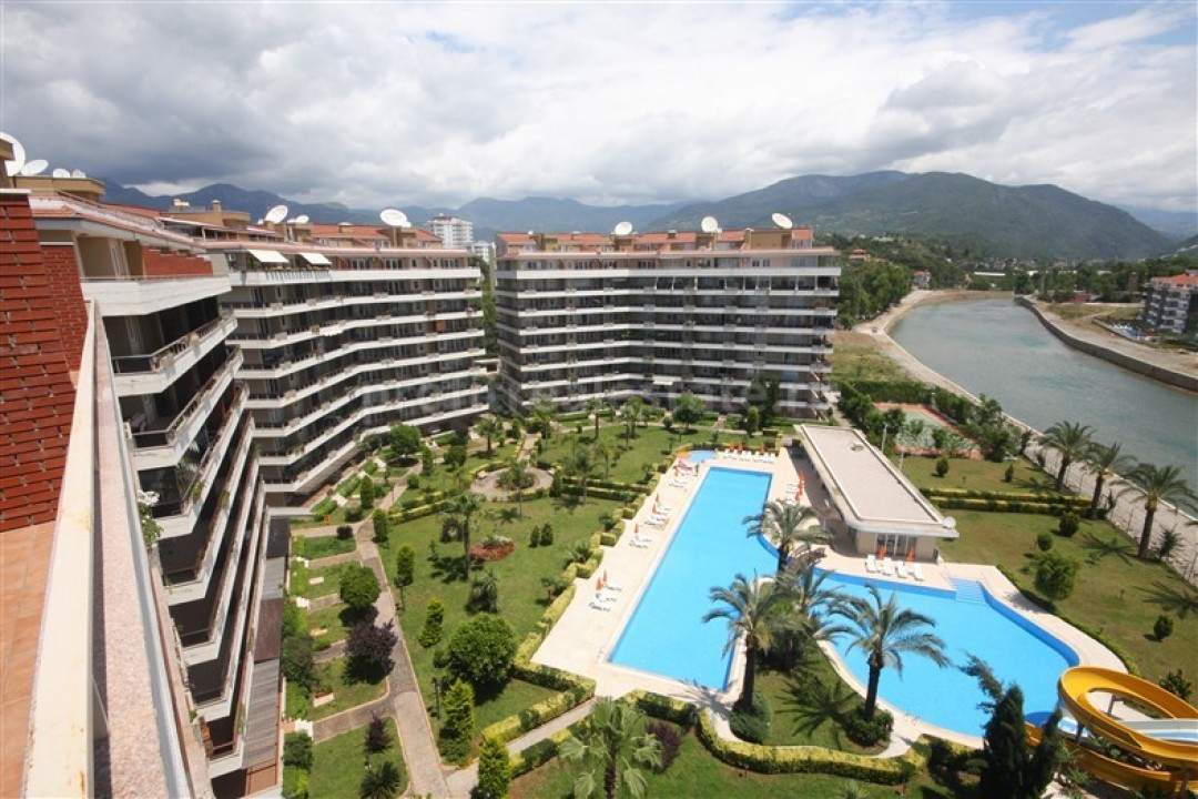 Апартаменты в одном из лучших комплексов Алании в 300 метрах от моря и вдоль реки Дим Чай ID-0382 фото-2