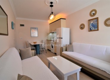 Budget one-bedroom apartment, furnished, 500 meters from Oba beach, Alanya ID-5982 фото-4
