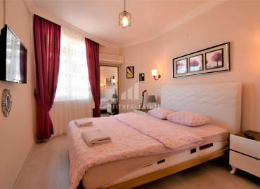 Budget one-bedroom apartment, furnished, 500 meters from Oba beach, Alanya ID-5982 фото-7